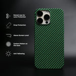Real Aramid Carbon Fiber - Green