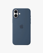 Apple Silicone Case with MagSafe - Denim iPhone 16 Plus