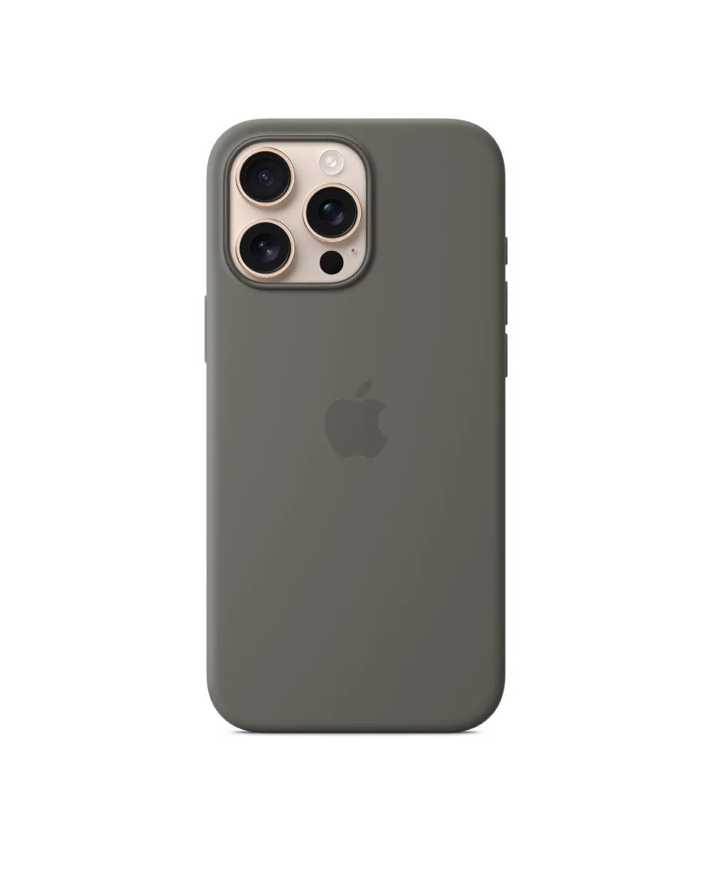 Apple Silicone Case with MagSafe - Stone Grey iPhone 16 Plus