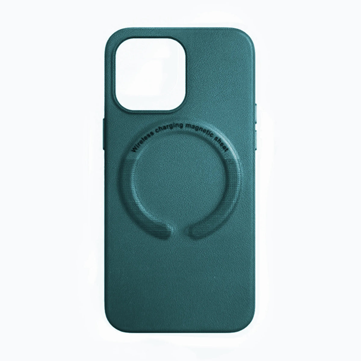 iPhone Leather Magsafe Case - Sea Green iPhone 15 Pro