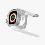 Luxury Richard Transparent Case - White 45 MM