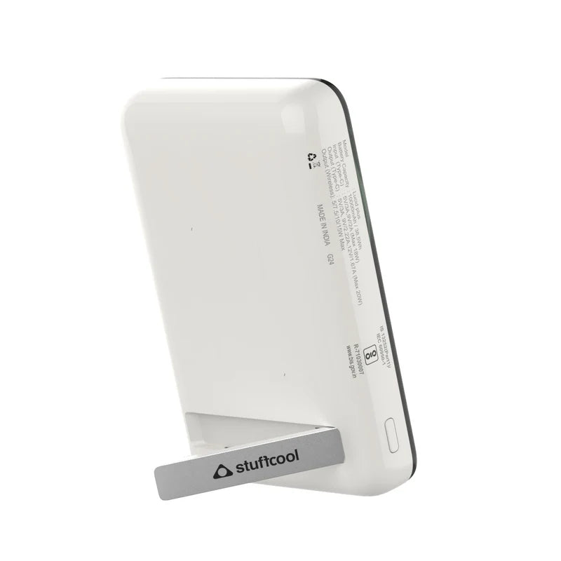 Lucid Plus Magnetic Wireless 10000mAh Powerbank with stand for Airpods and iPhone