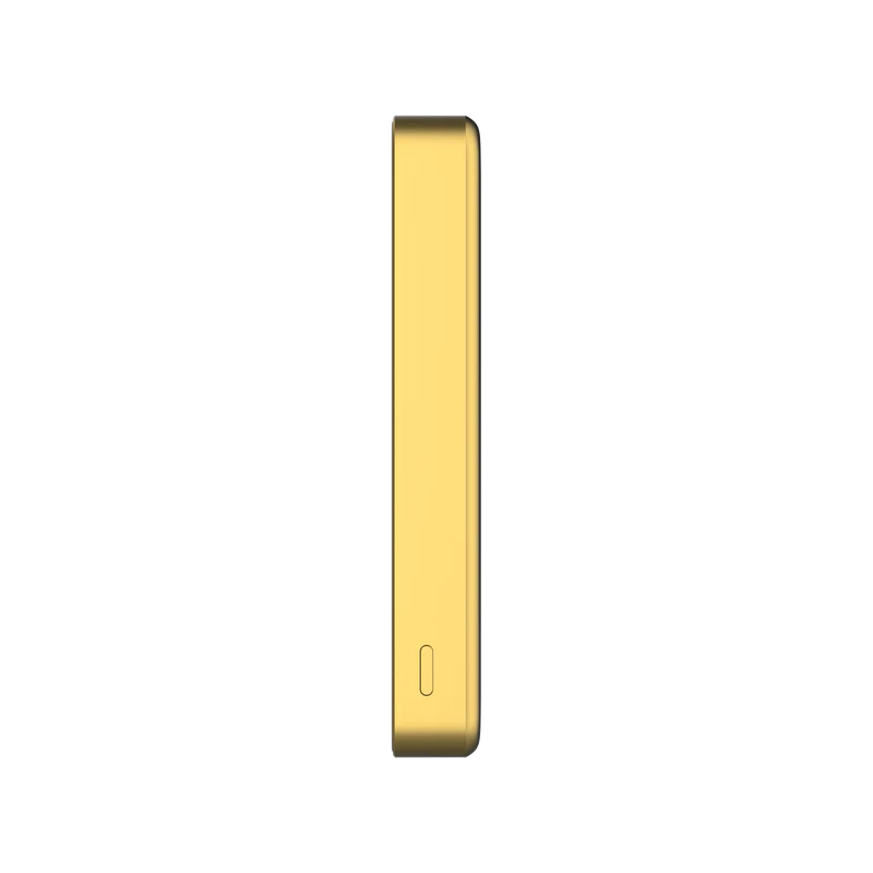 Aura 10000mAh 15W Magnetic Wireless Powerbank with Gold Finish