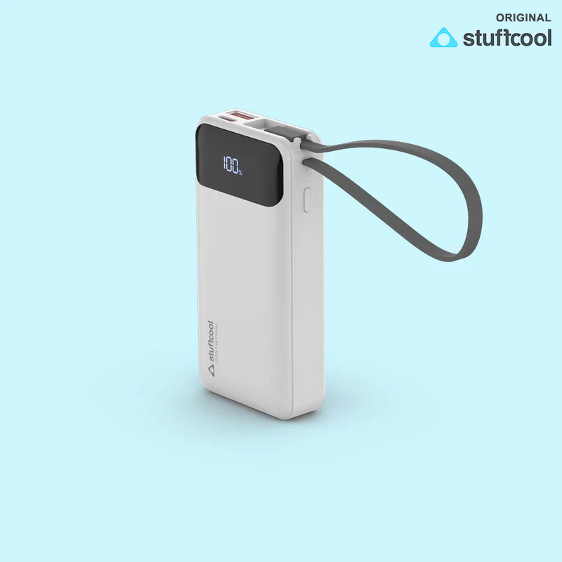 Mito Mini 10000mAh Powerbank with Built-in Type-C Cable and 22.5W Fast Charging