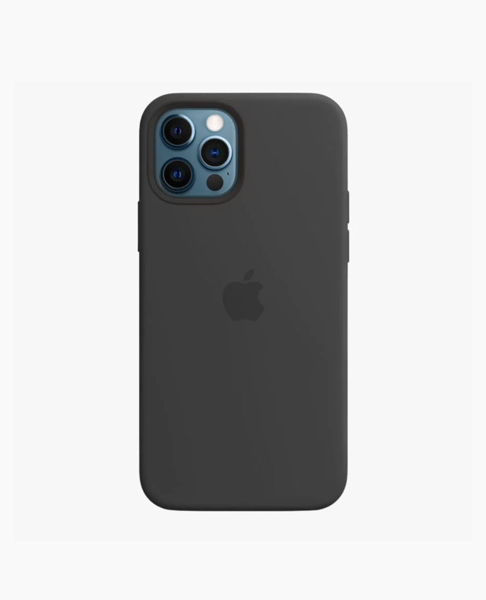 Apple Silicone Case with MagSafe iPhone 12/12 Pro Black