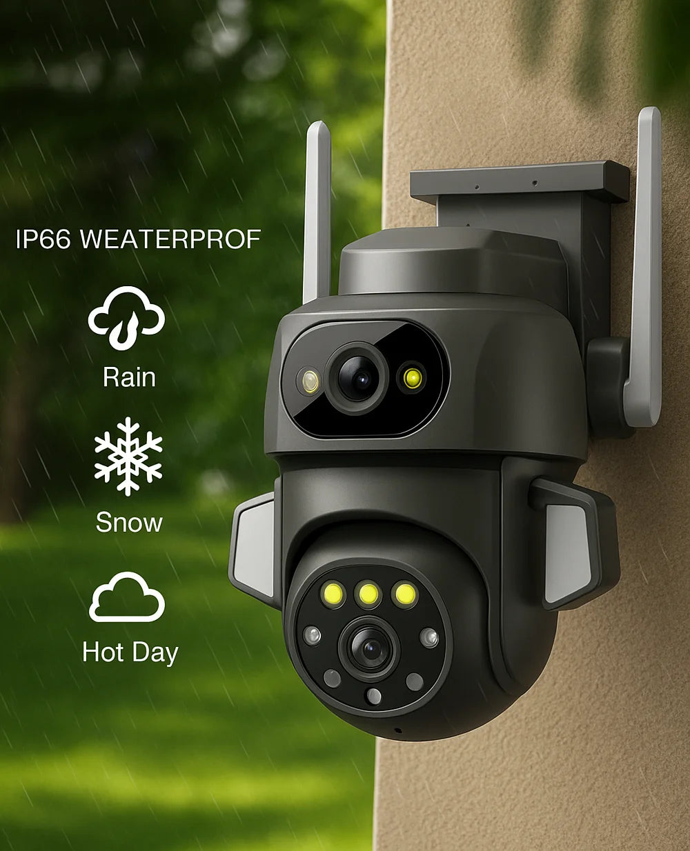 360° Home Security Wi-fi DUAL Smart CCTV Camera