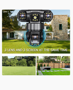 360° 4G Smart Triple Lens CCTV