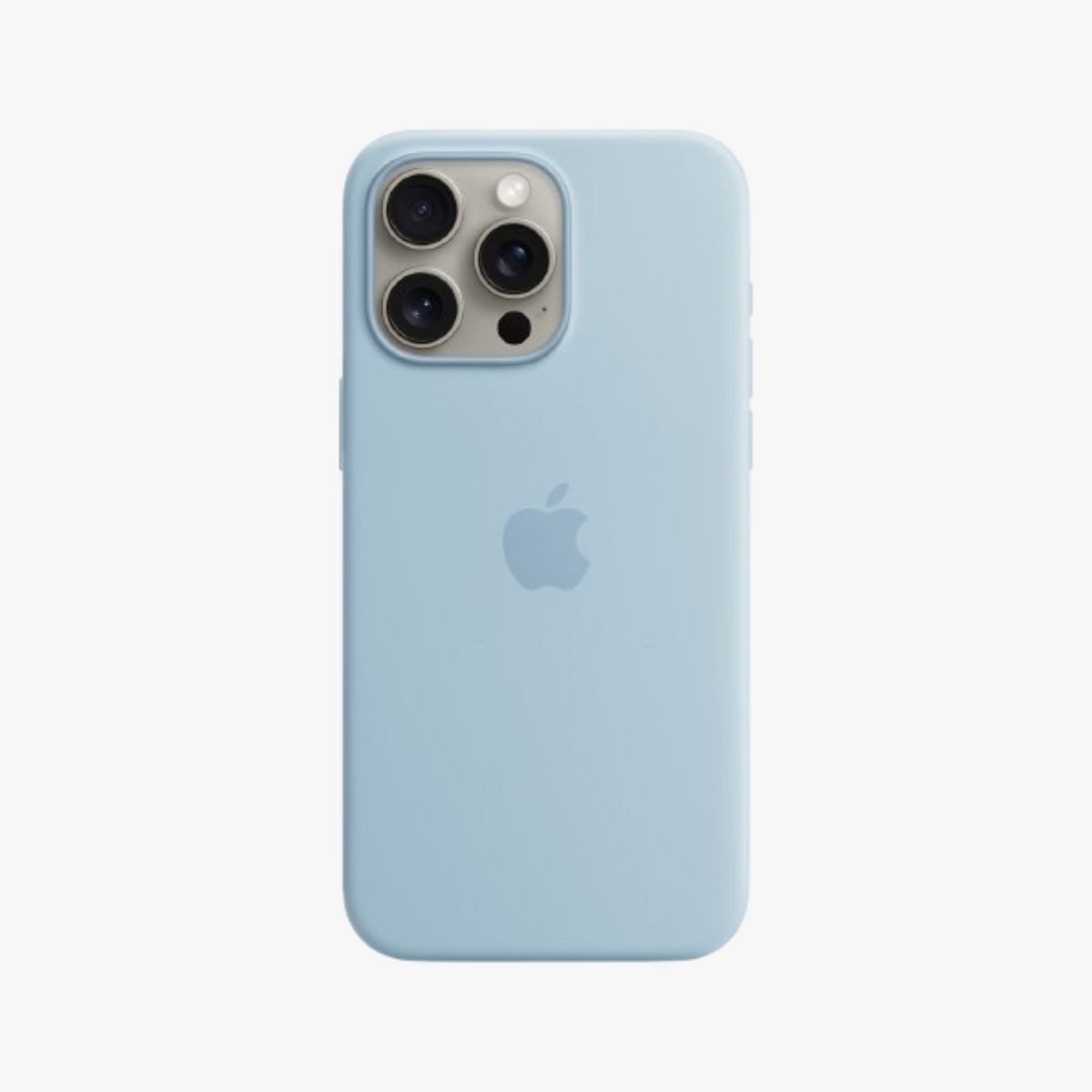 Apple Silicone Case with MagSafe - Light Blue iPhone 15 Pro
