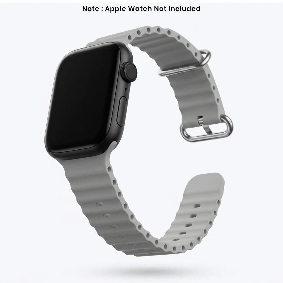 Spacething Ocean Apple Watch Band – 49mm / 45mm Size - Grey