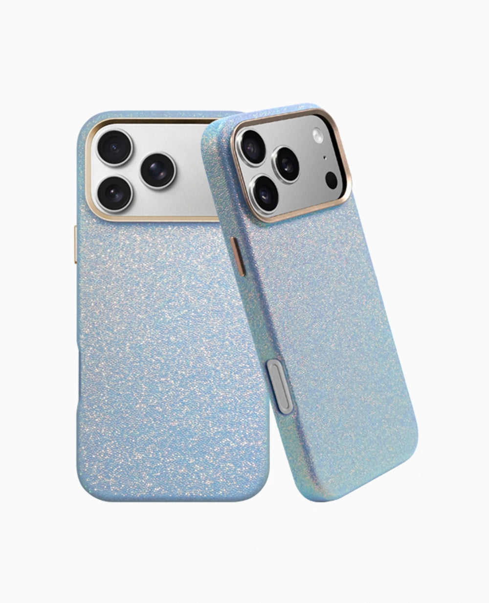 Max-Sparkle Hybrid Cover - Blue iPhone 17 Pro