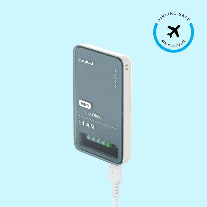 Roam 10000mAh Mini wired Powerbank with 20W Type C Output