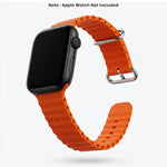 Spacething Ocean Apple Watch Band – 49mm / 45mm Size - Orange