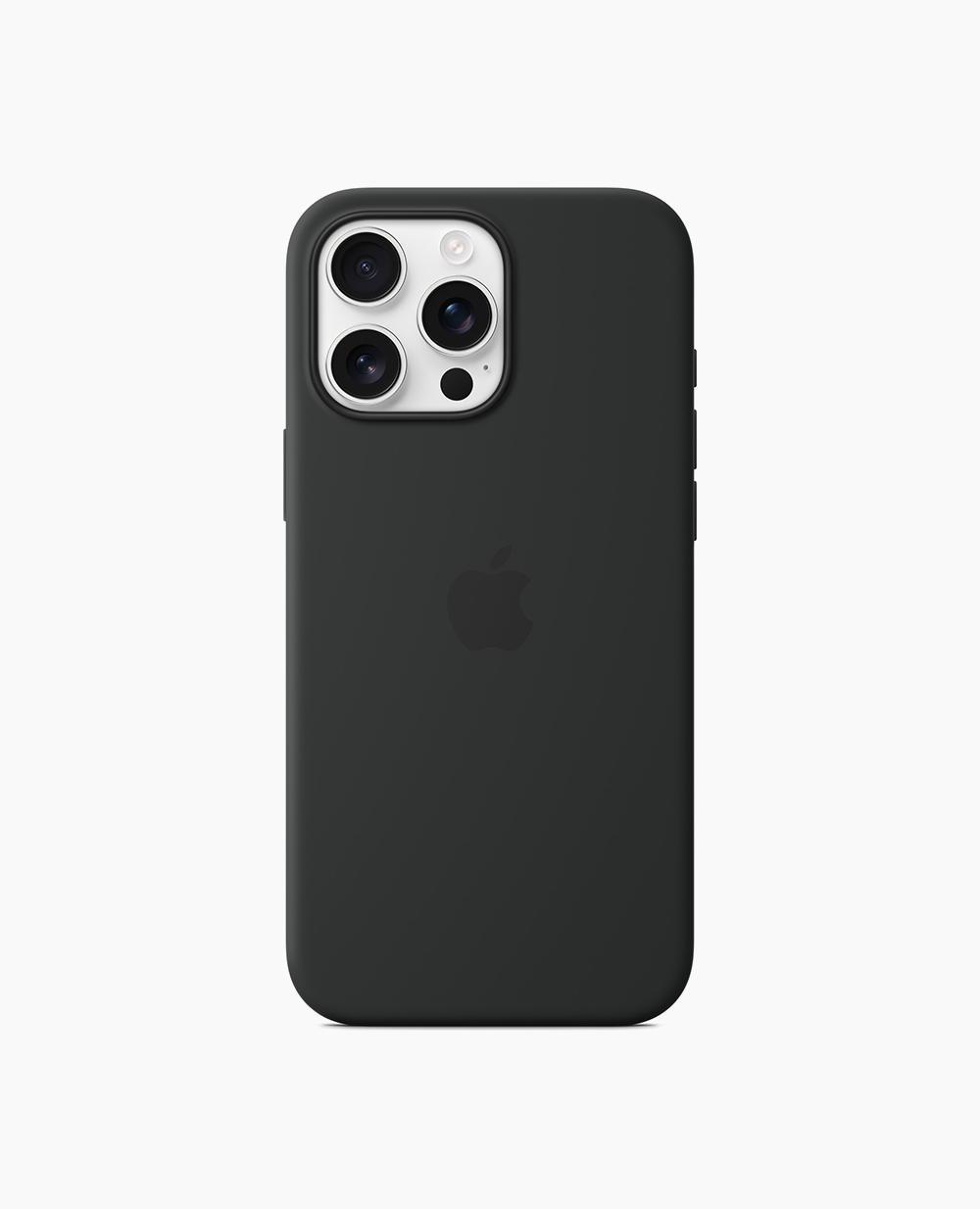 Apple Silicone Case with MagSafe iPhone 16 Pro Max Black