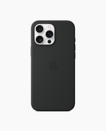 Apple Silicone Case with MagSafe iPhone 16 Pro Max Black