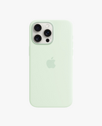 Apple Silicone Case with MagSafe - Soft Mint iPhone 15 Pro Max