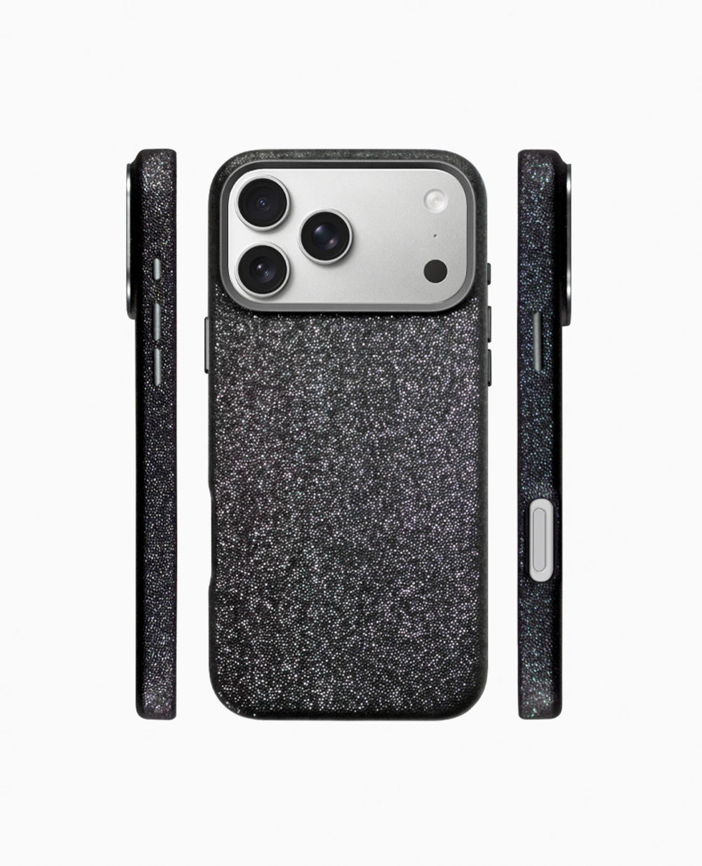 Max-Sparkle Hybrid Cover - Grey iPhone 17 Pro Max