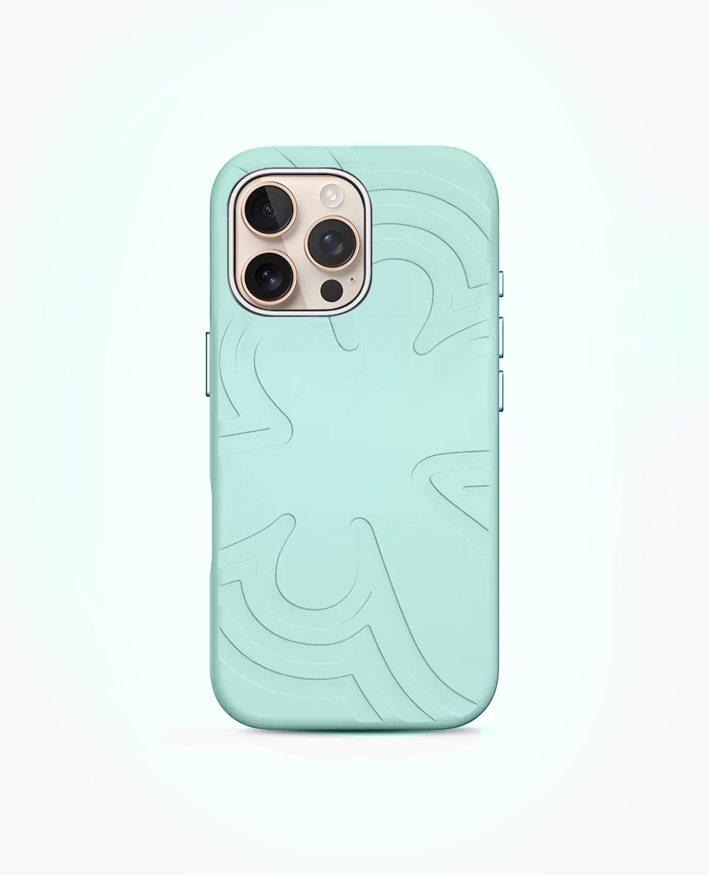 Shock Proof Protective Case with magsafe - Mint Green iPhone 16 Pro Max