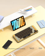 POP Keys Mechanical Bluetooth Keyboard - Yellow Tricolor