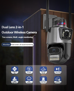 360° Wifi Smart Dual Lens CCTV