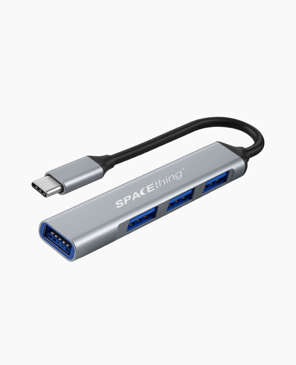 Spacething Linker 4-in-1 USB-C Hub – Grey