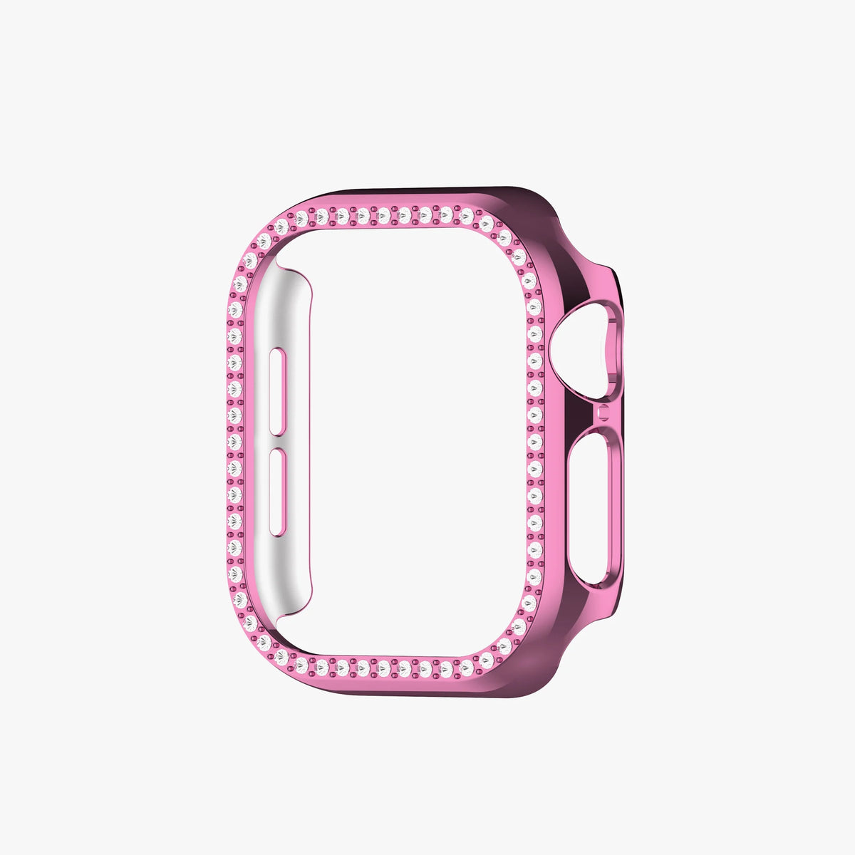 Apple Watch Diamond Plated Protective Hard Case - Pink 40 MM
