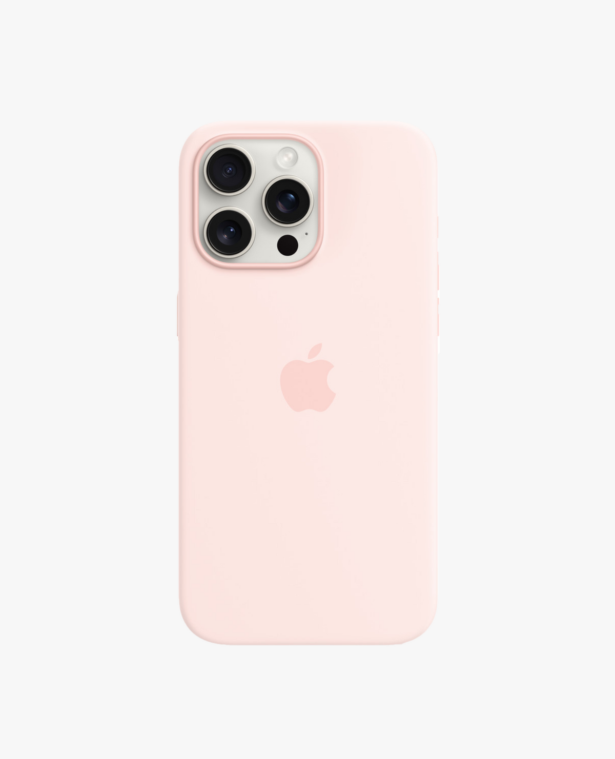 Apple Silicone Case with MagSafe - Pink iPhone 15 Pro Max