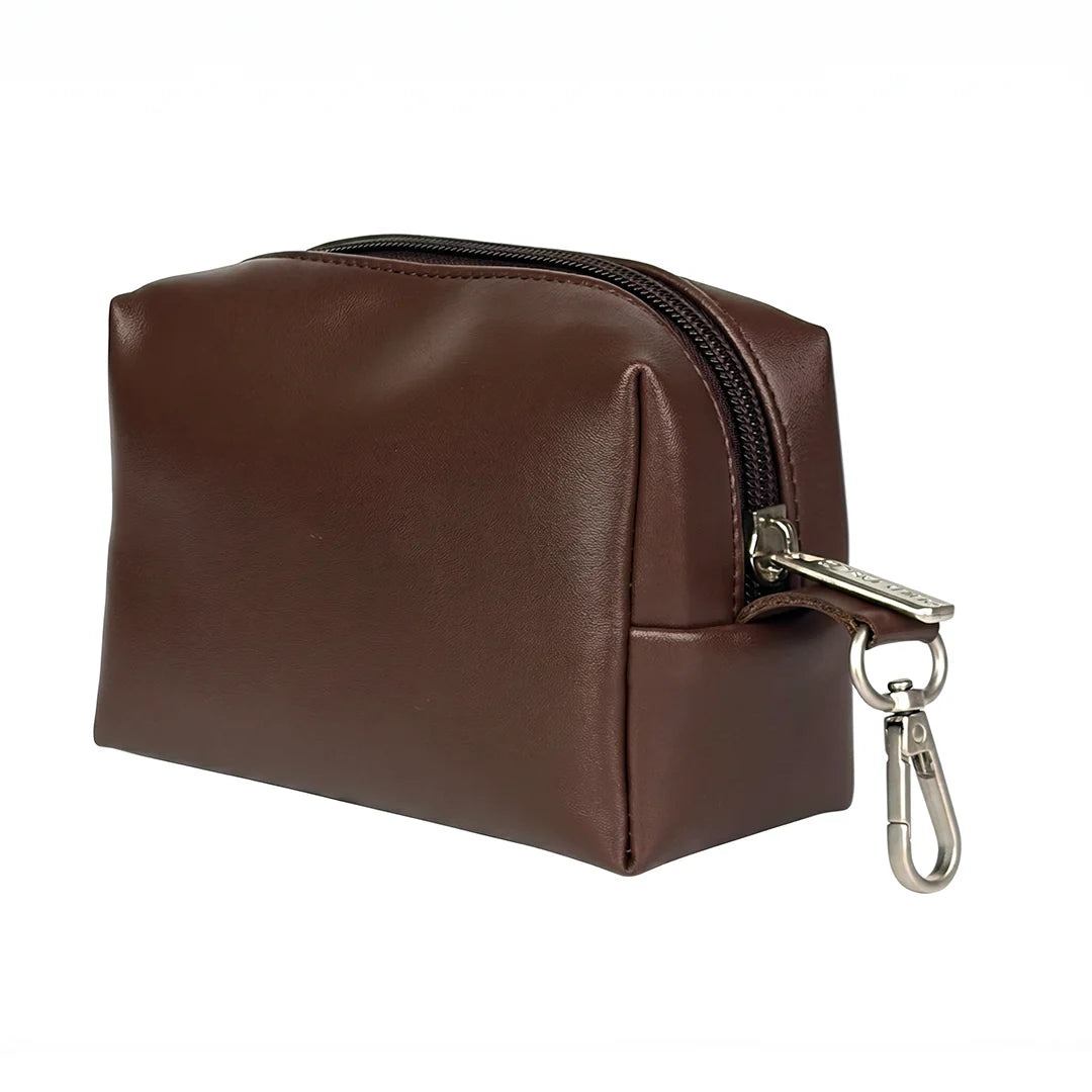 Spacething Helios Leather Laptop Bag With Free Tech Organiser Pouch | 13-14" Inches - Brown