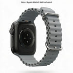 Spacething Ocean Apple Watch Band – 49mm / 45mm Size - Grey