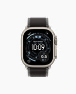Black/Charcoal Trail Loop - Natural Titanium Finish
