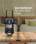 360° 4G Smart Triple Lens CCTV