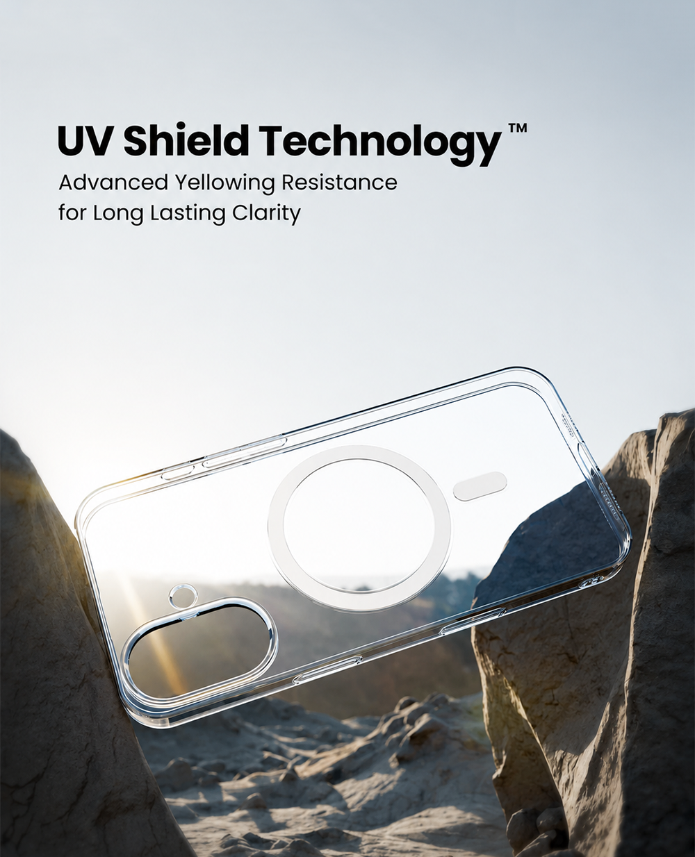 Anti-Yellow Magsafe Clear Case iPhone 17