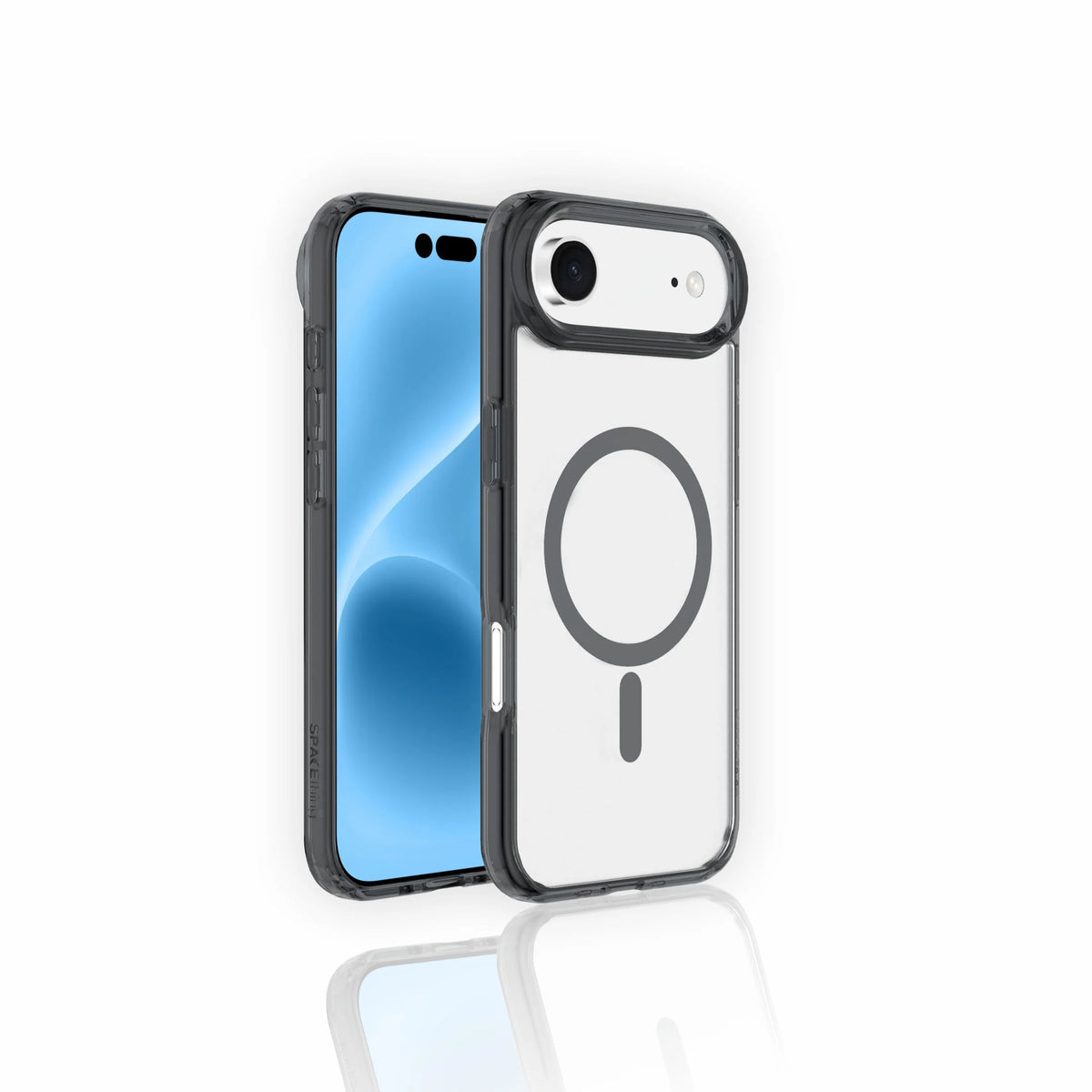 Spacething Minimal MagSafe Case for iPhone 17 Air - Black