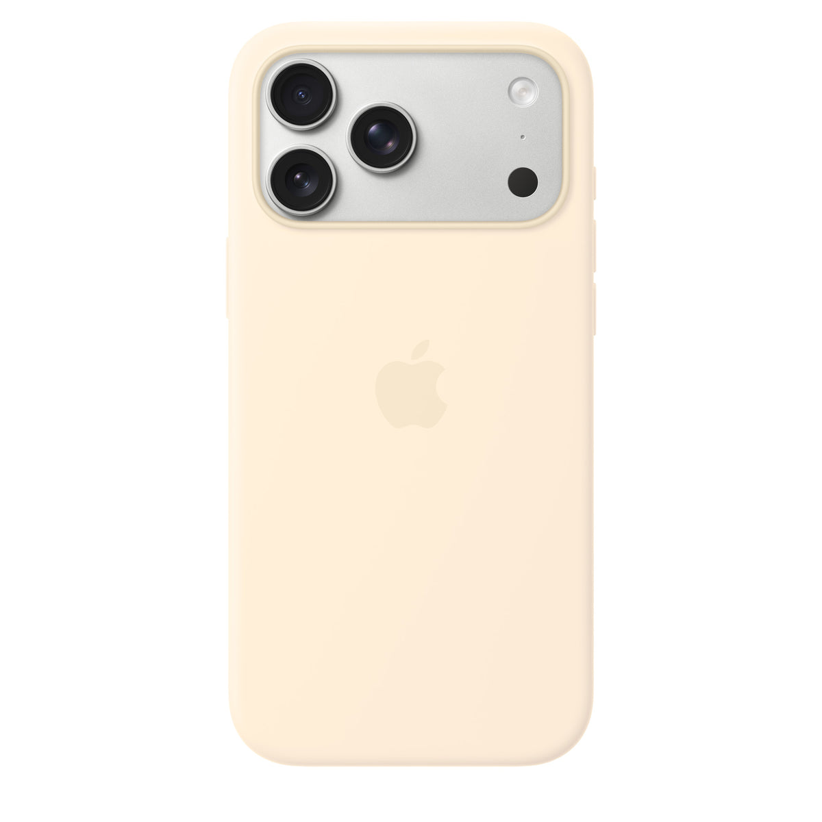 Apple Silicone Case with MagSafe iPhone 17 Pro Vanilla