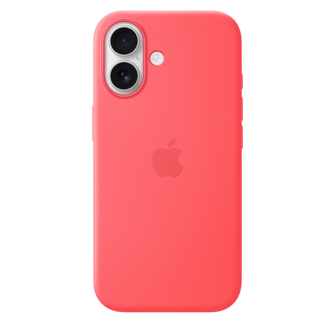 Apple Silicone Case with MagSafe iPhone 17 Bright Guava