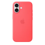 Apple Silicone Case with MagSafe iPhone 17 Bright Guava