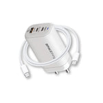 Spacething Omni Plus 95W GaN Charger PD&PPS 2-USB-C + 1-USB-A Ports Colour - White