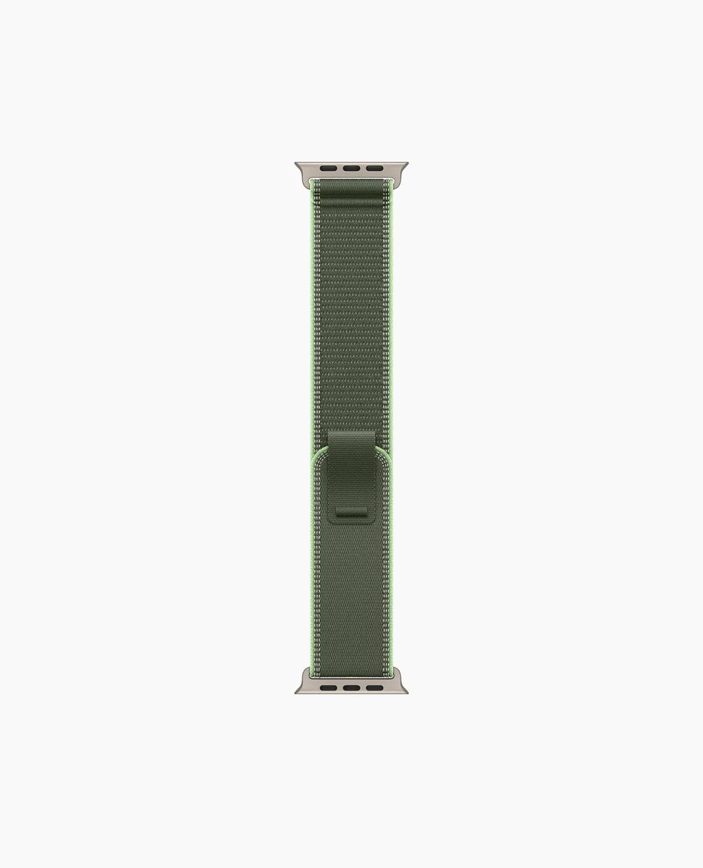 Green/Neon Trail Loop - Natural Titanium Finish