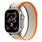 Spacething Athletic Loop Apple Watch Band - 41/40mm Orange/Beige