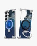 Metal Magsafe Real Aramid Carbon Case - Natural Samsung S25 Ultra