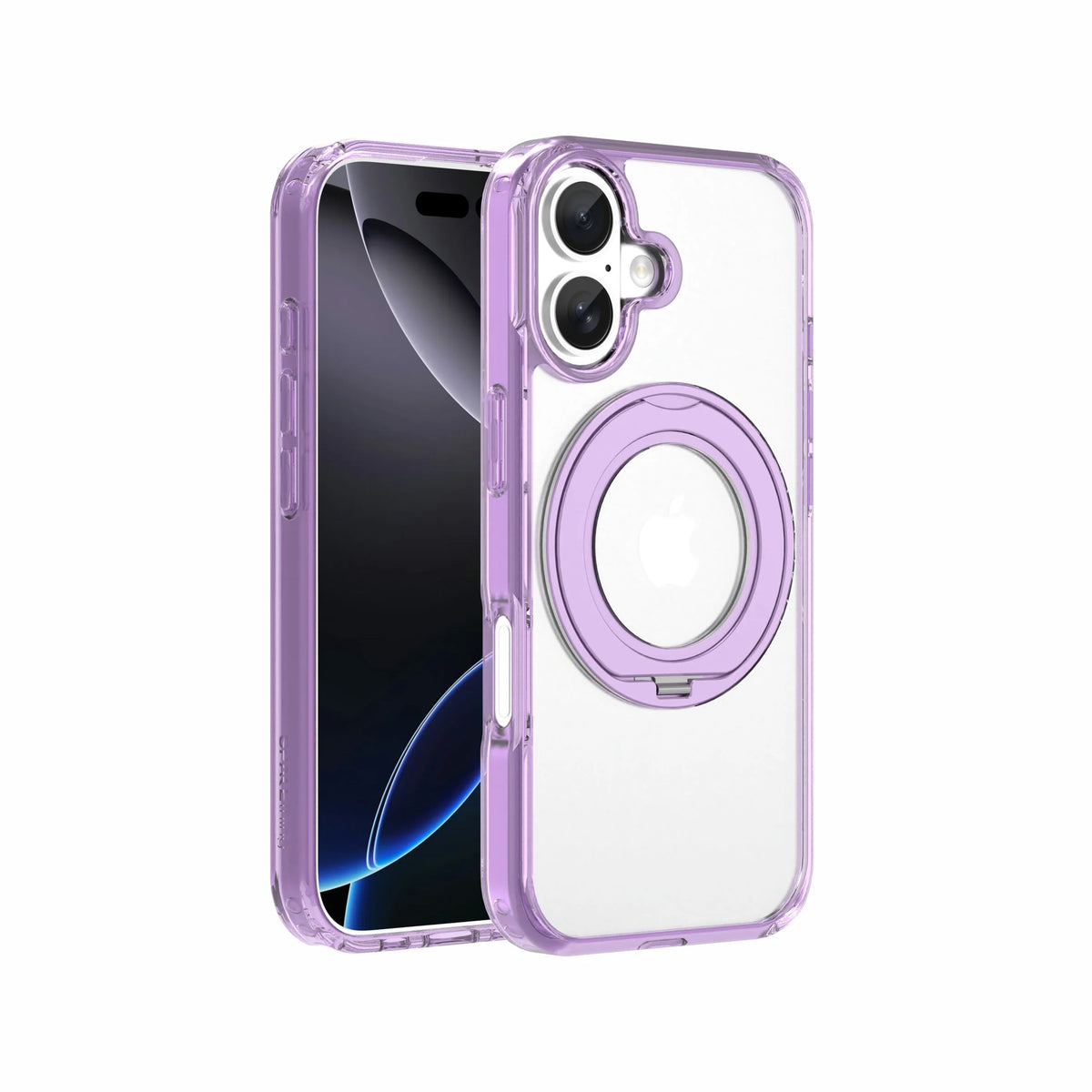 Spacething Marsix 360° Stand Case for iPhone 17 - Purple