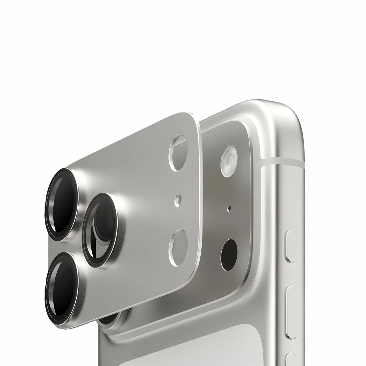 Spacething Titan Metal Scratch Resistant Guard - Silver 17 Pro