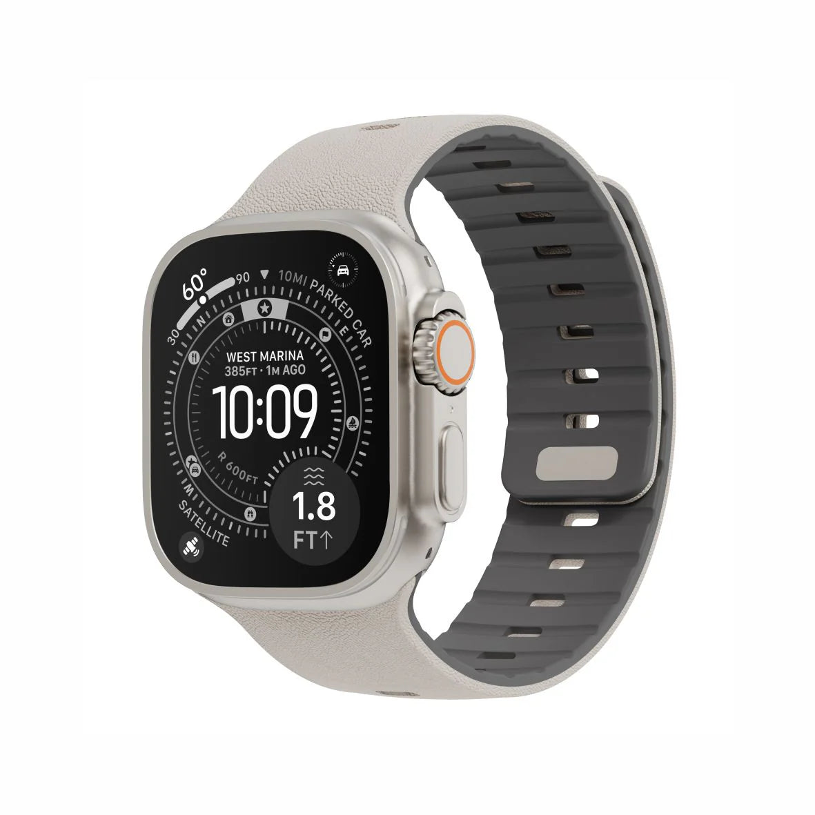 Spacething Omni Apple Watch Band β 49mm / 45mm Size - Starlight Grey