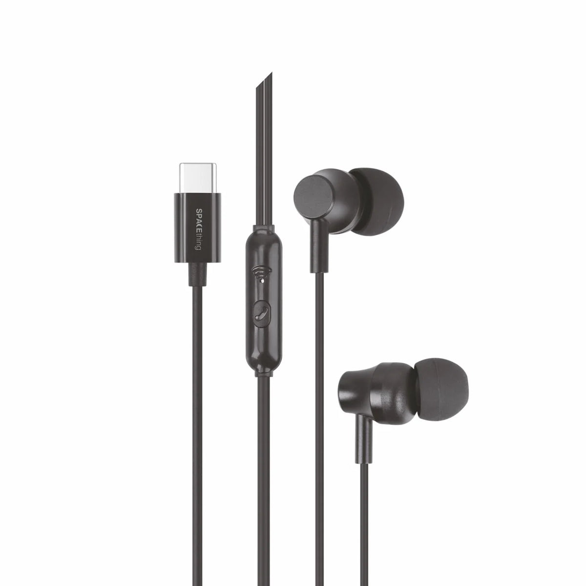 Spacething Veria Tune Type-C Earphone - Black