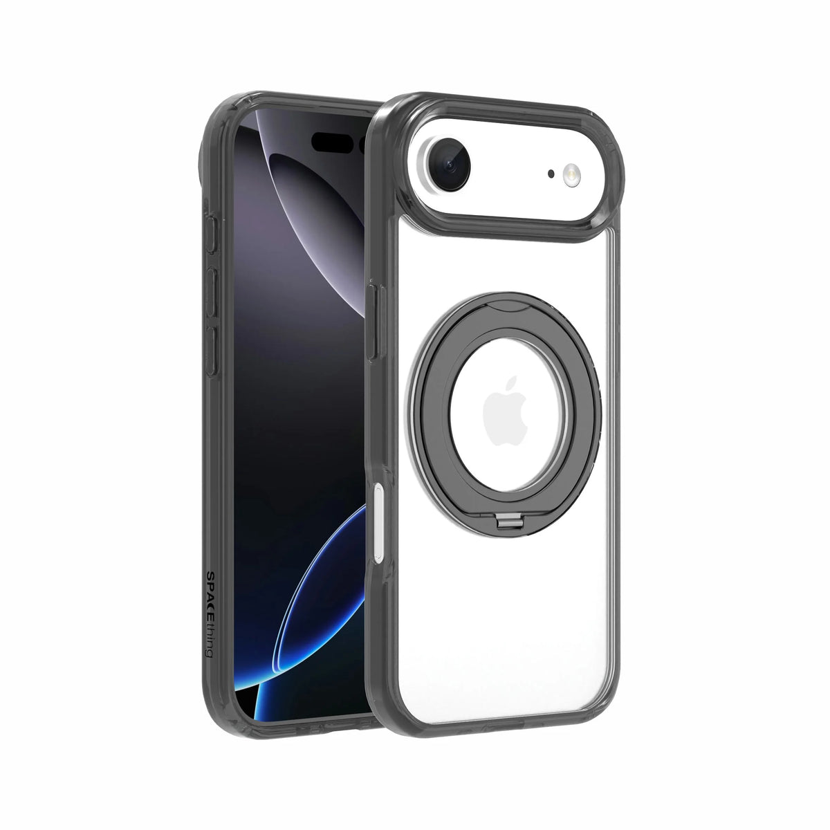 Spacething Marsix 360° Stand Case for iPhone 17 Air - Black