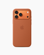 Apple Silicone Case with MagSafe iPhone 17 Terra Cotta