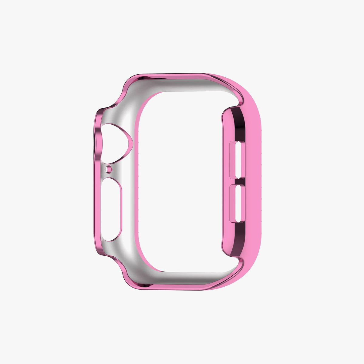 Apple Watch Diamond Plated Protective Hard Case - Pink 40 MM