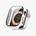 Apple Watch Protective Hard Case with Screen Guard - White 44 MM