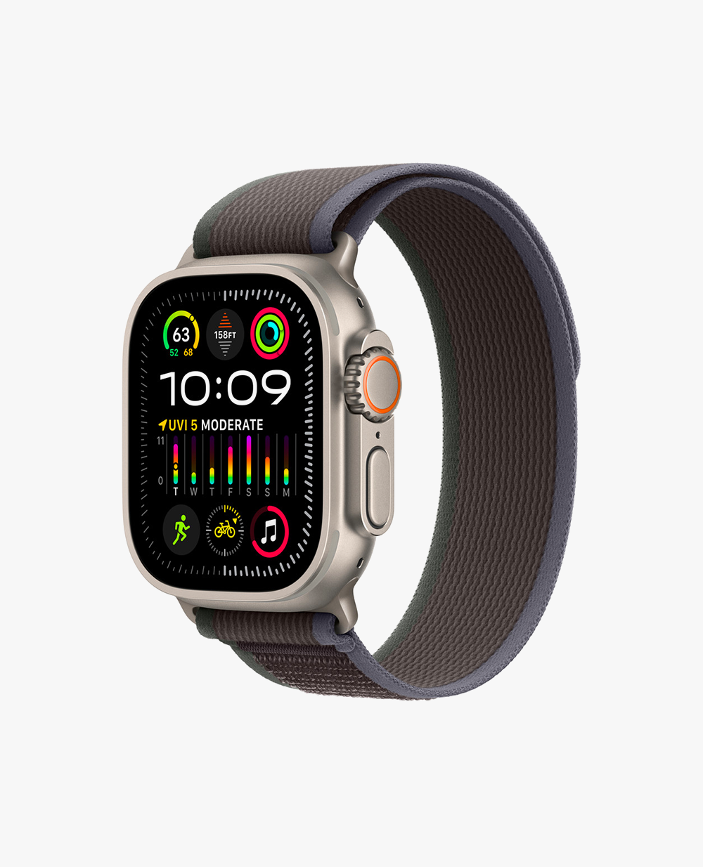 Apple Trail Loop strap - Blue/Black