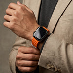 Spacething Ocean Apple Watch Band – 49mm / 45mm Size - Orange