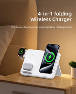 4-in-1 Wireless Charging Station Pad